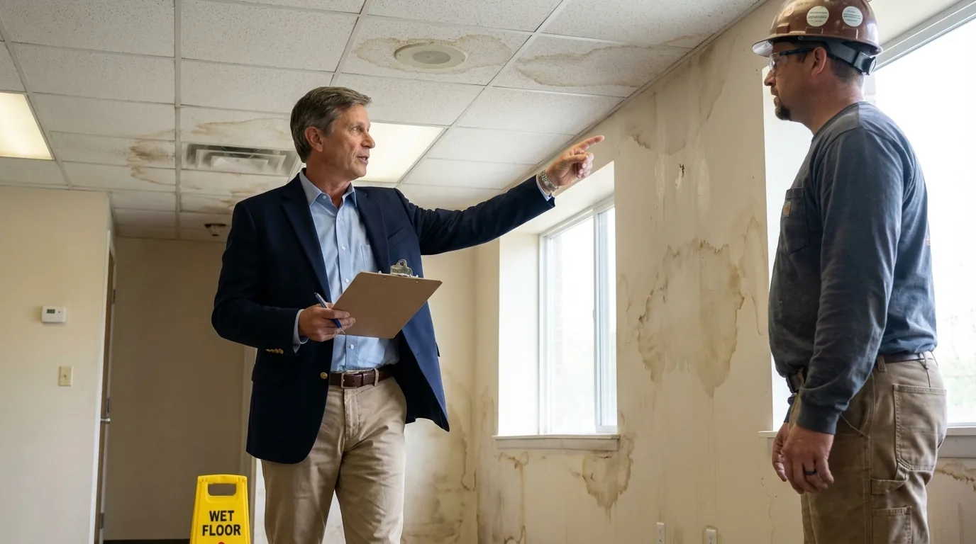 Water damage assessment